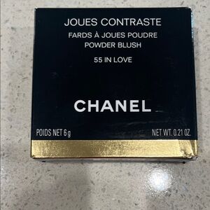 CHANEL Joues Contraste Blush - Black and Gold